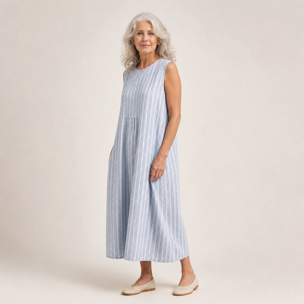Robe femme sans manches été