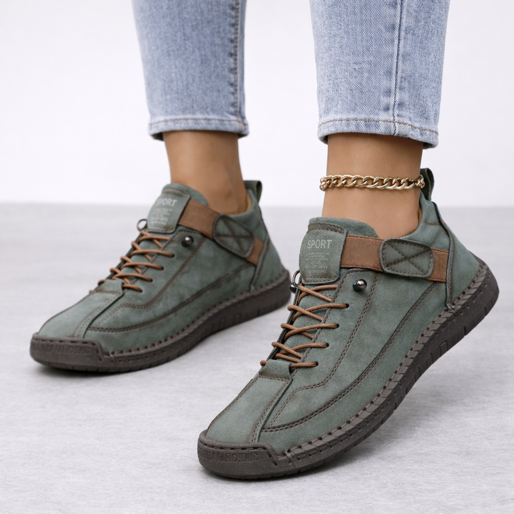 Baskets confort femme