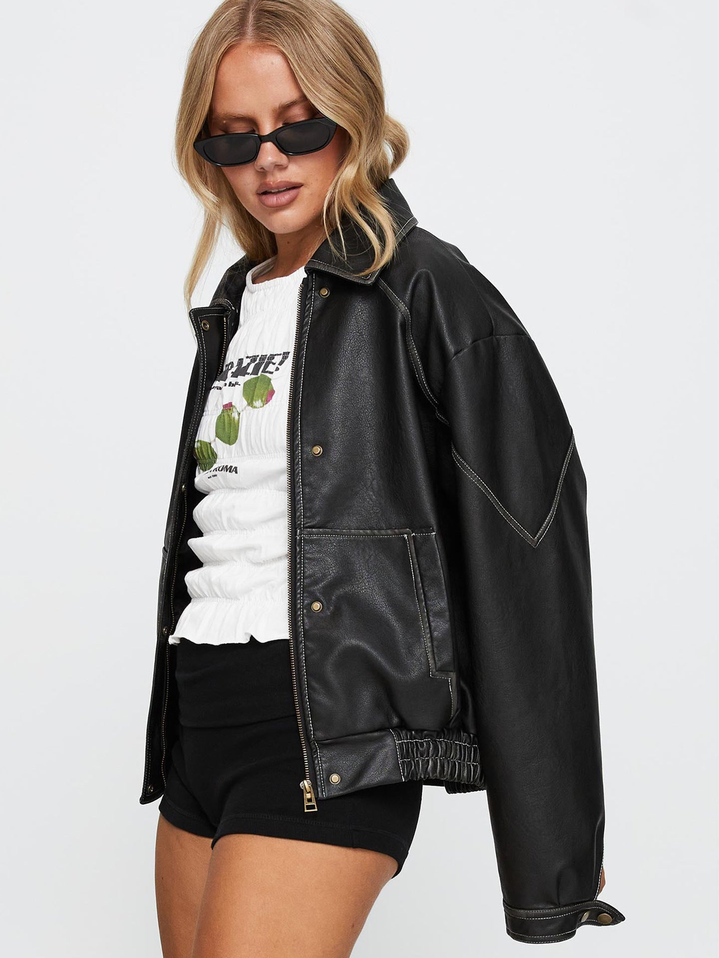 Blouson bomber femme