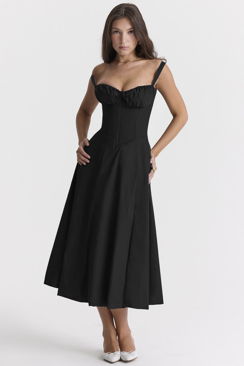 Robe midi femme
