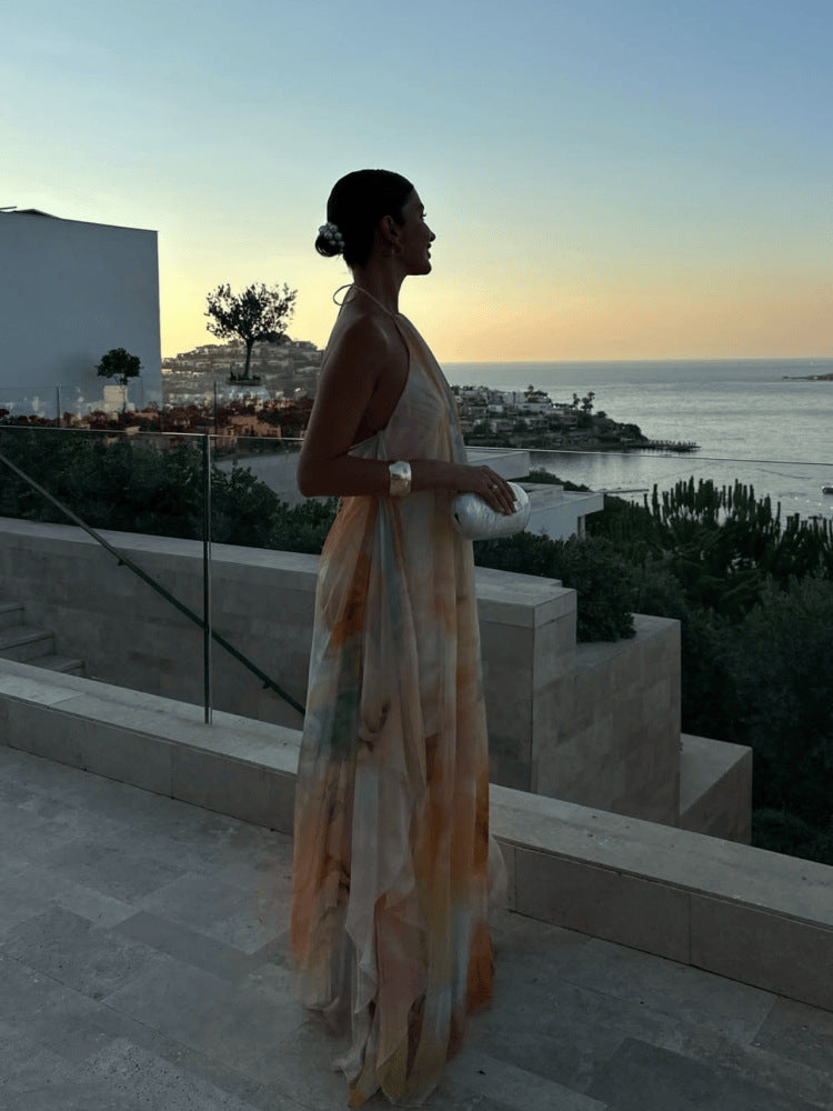 Robe longue femme