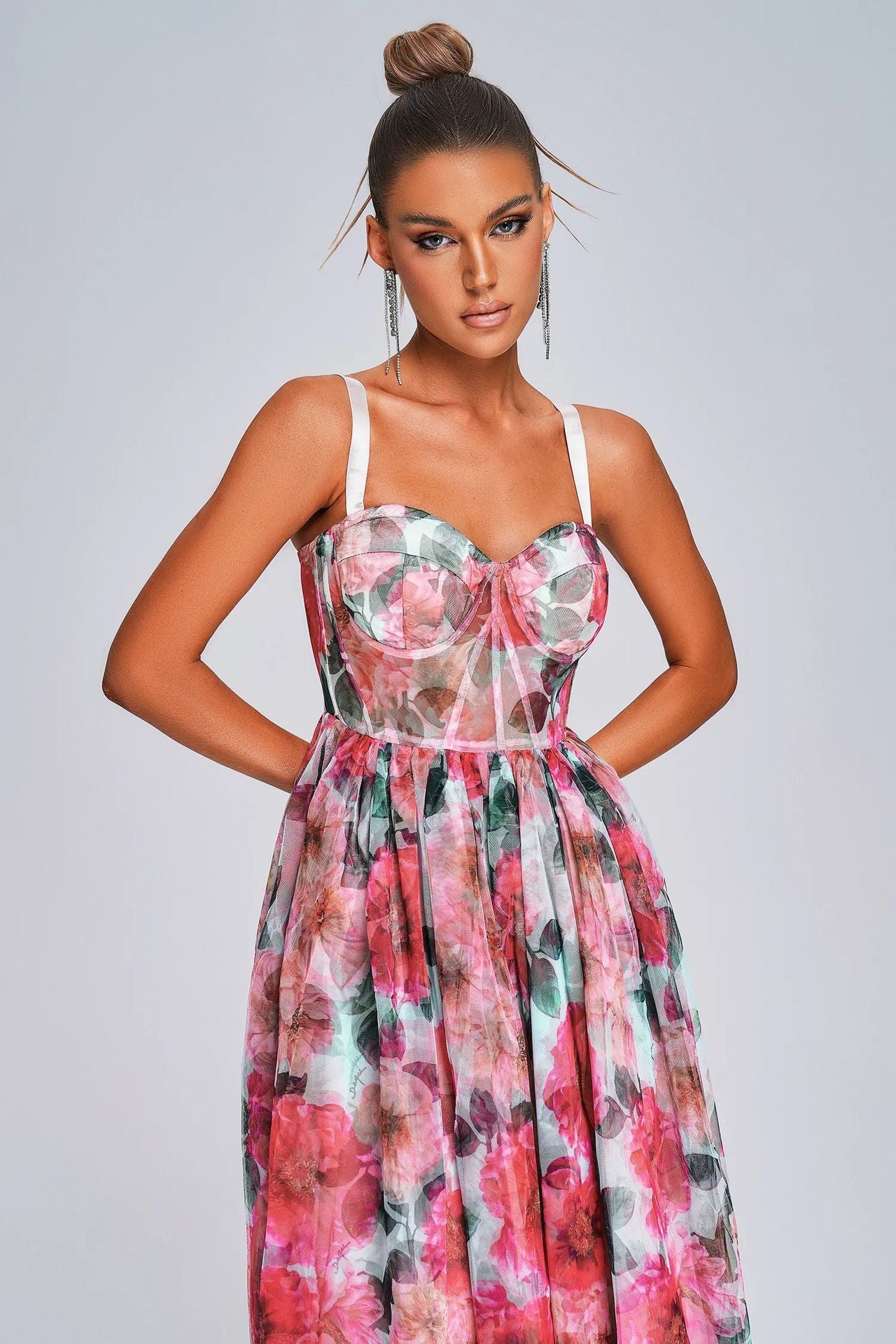 Robe midi femme