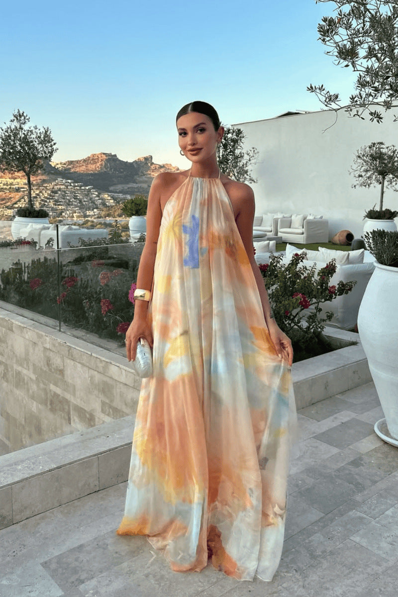Robe longue femme