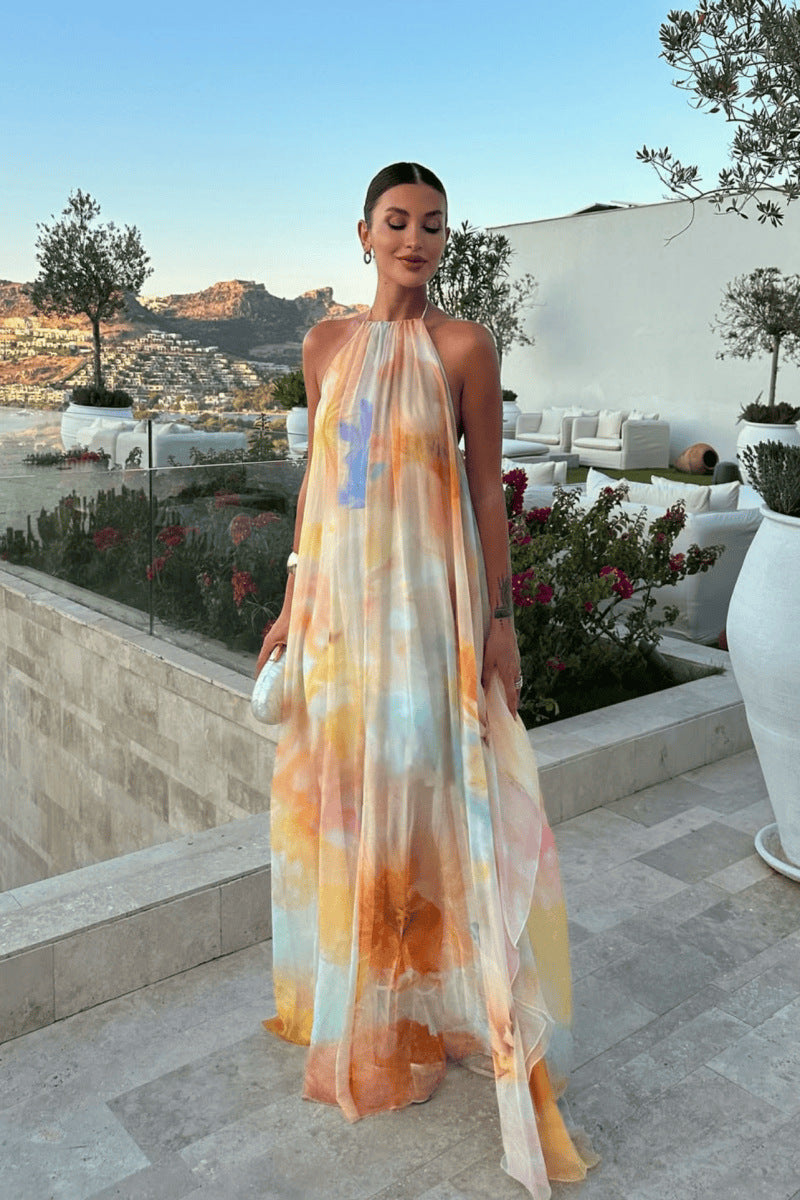 Robe longue femme