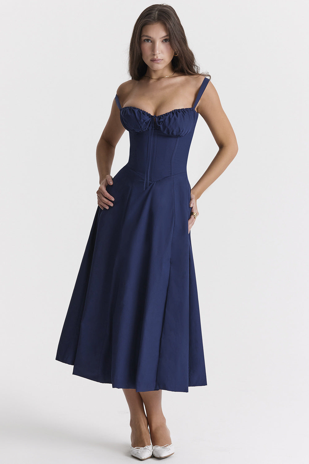 Robe midi femme