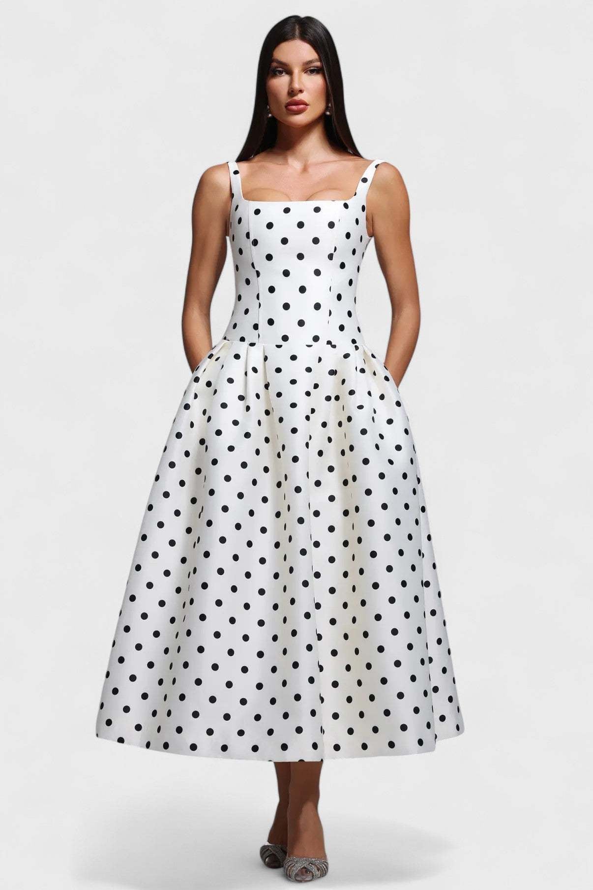 Robe midi femme