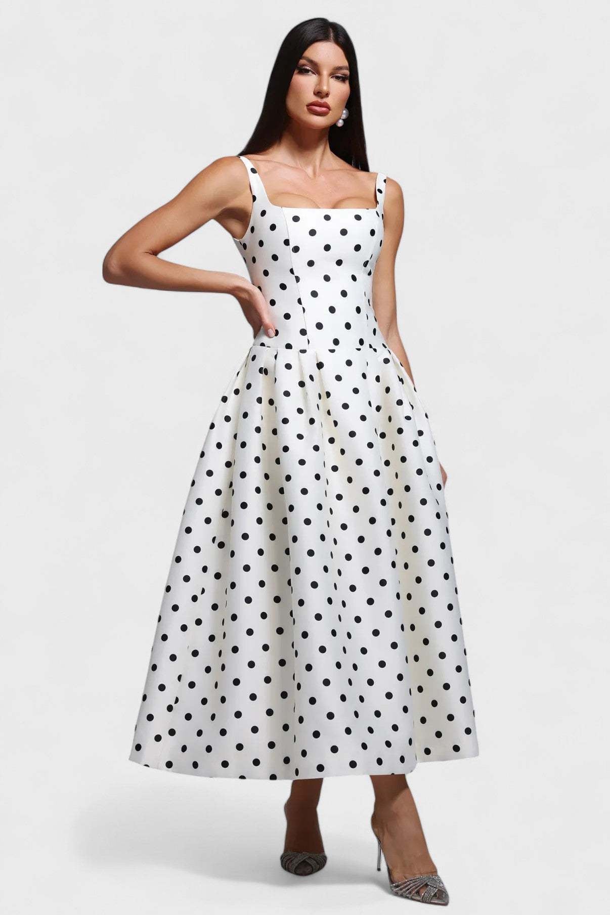 Robe midi femme