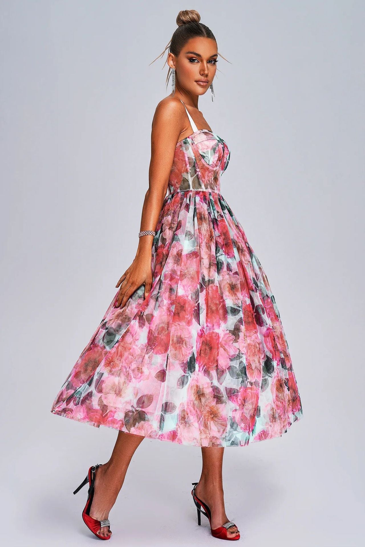 Robe midi femme