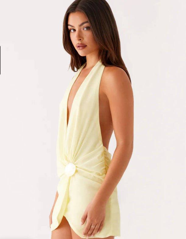 Robe courte femme