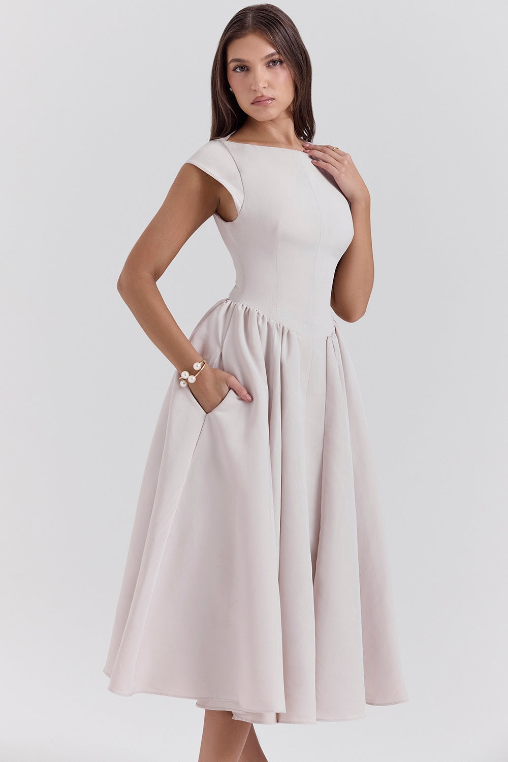 Robe midi femme