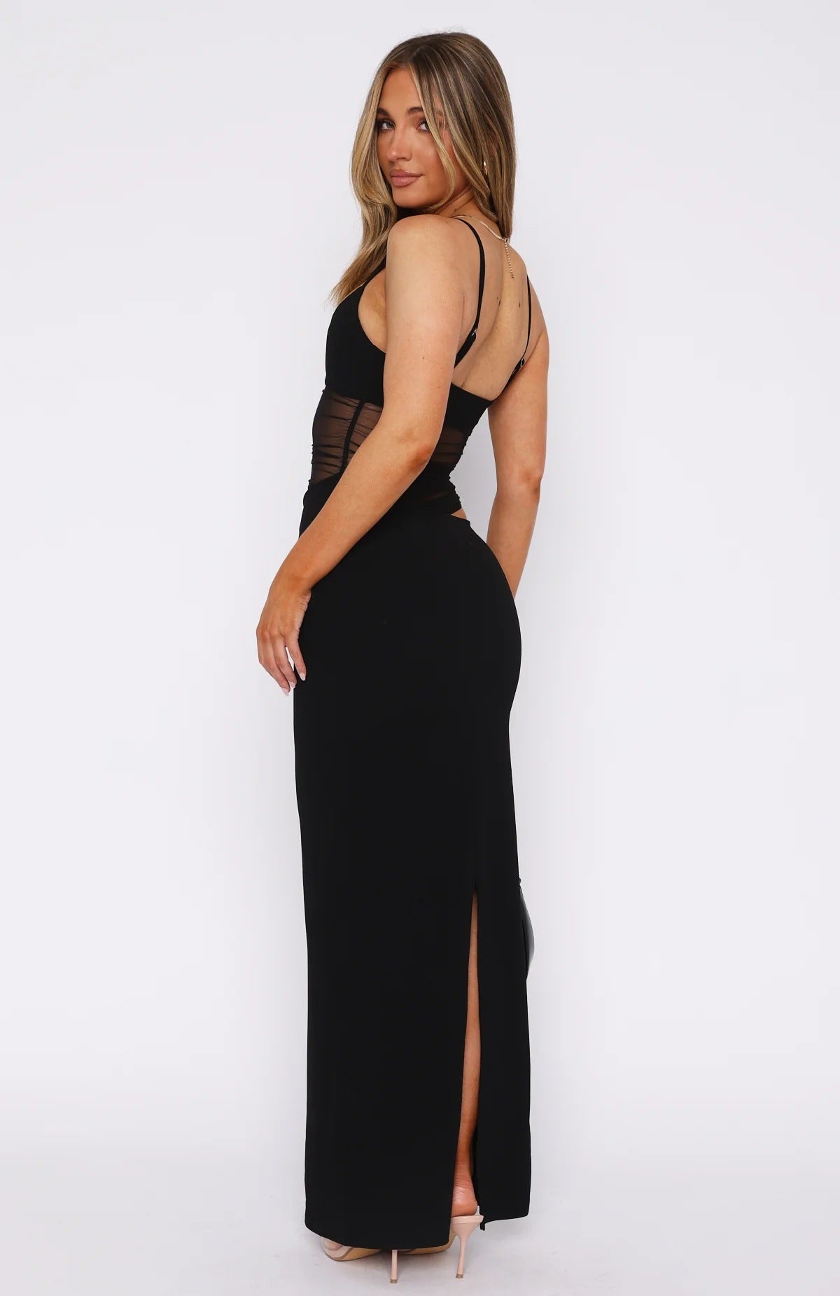 Robe longue femme