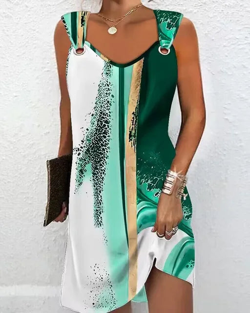 Robe femme bretelles fines été bohème