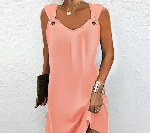 Robe femme bretelles fines été bohème