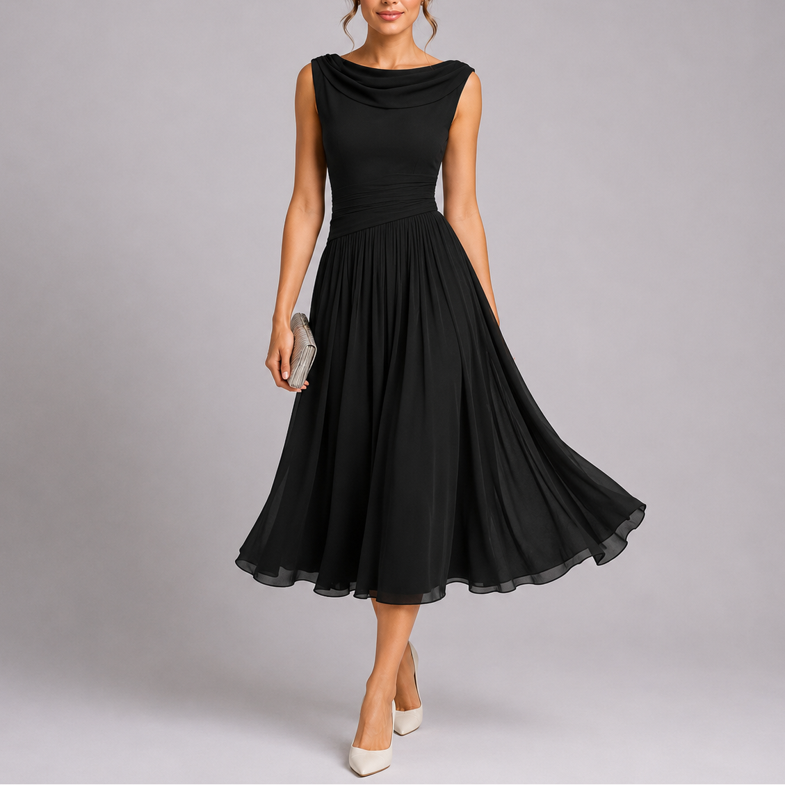Robe midi femme élégant
