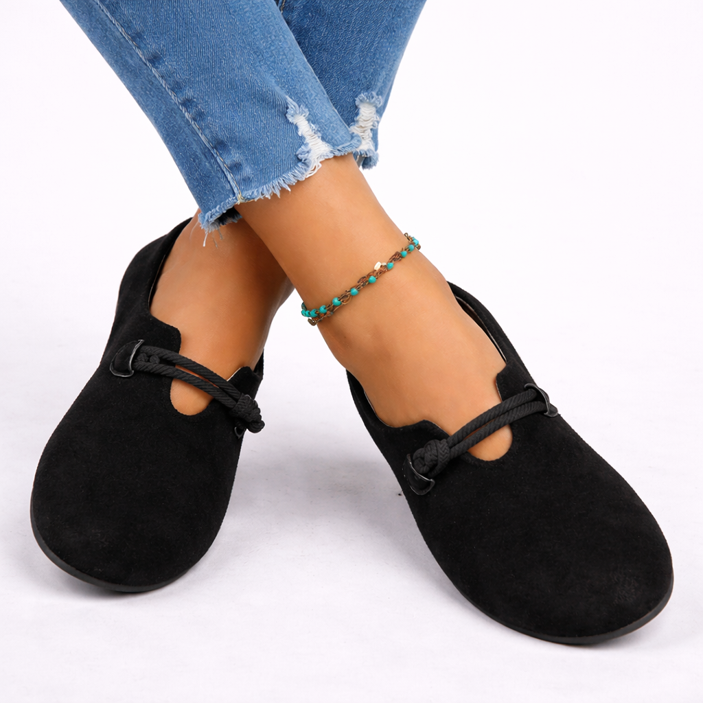 Mocassins confort femme à enfiler