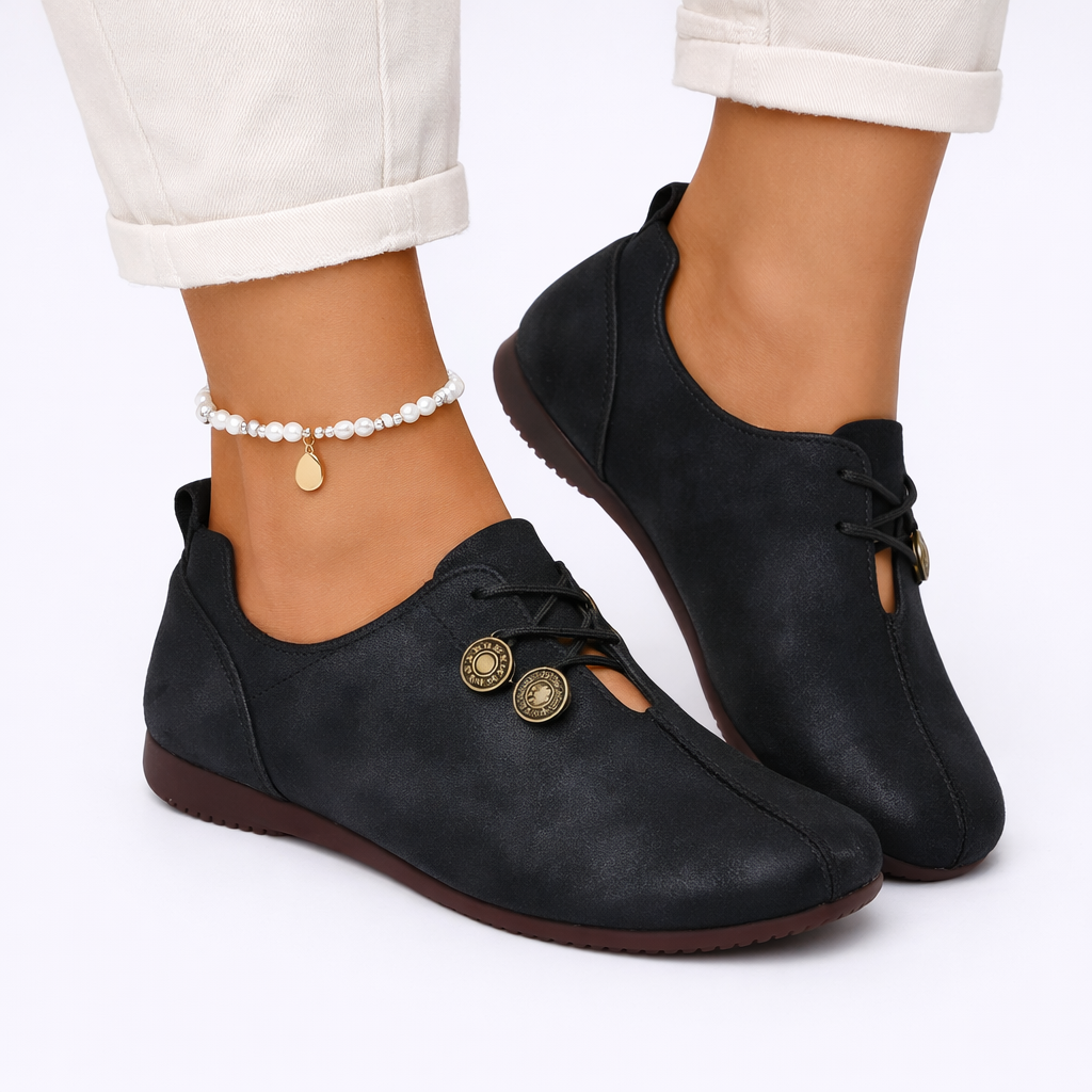 Mocassins confort femme à enfiler