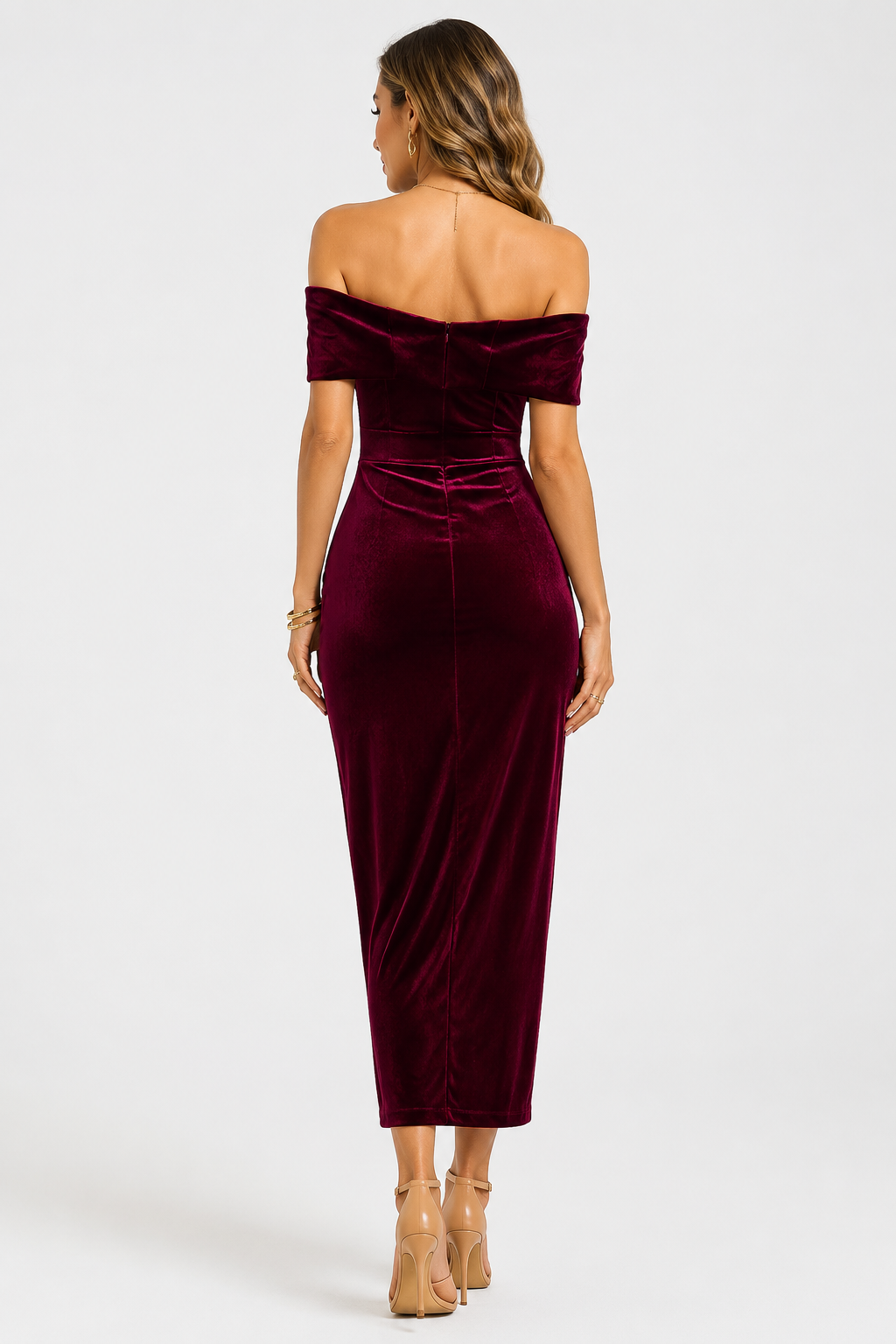 Robe midi femme