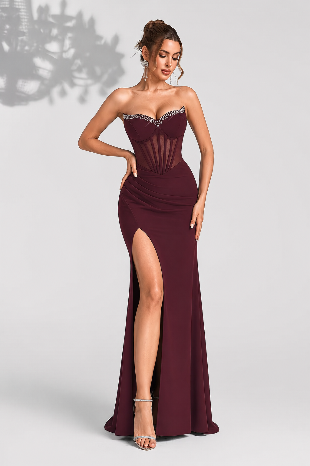 Robe longue femme