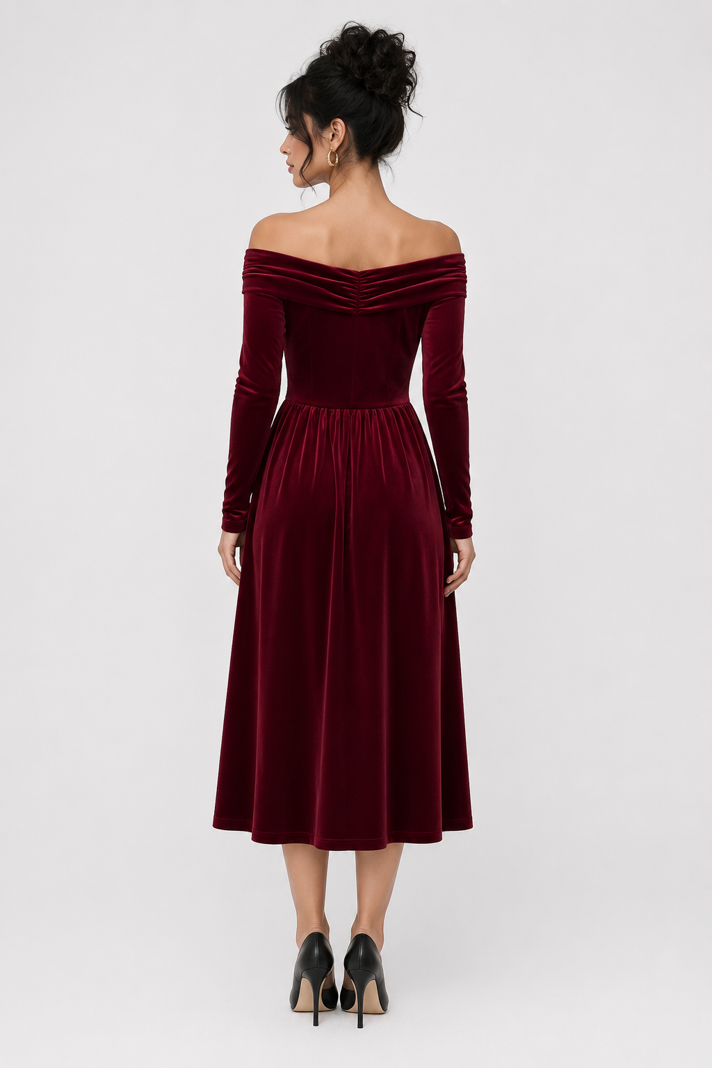 Robe midi femme