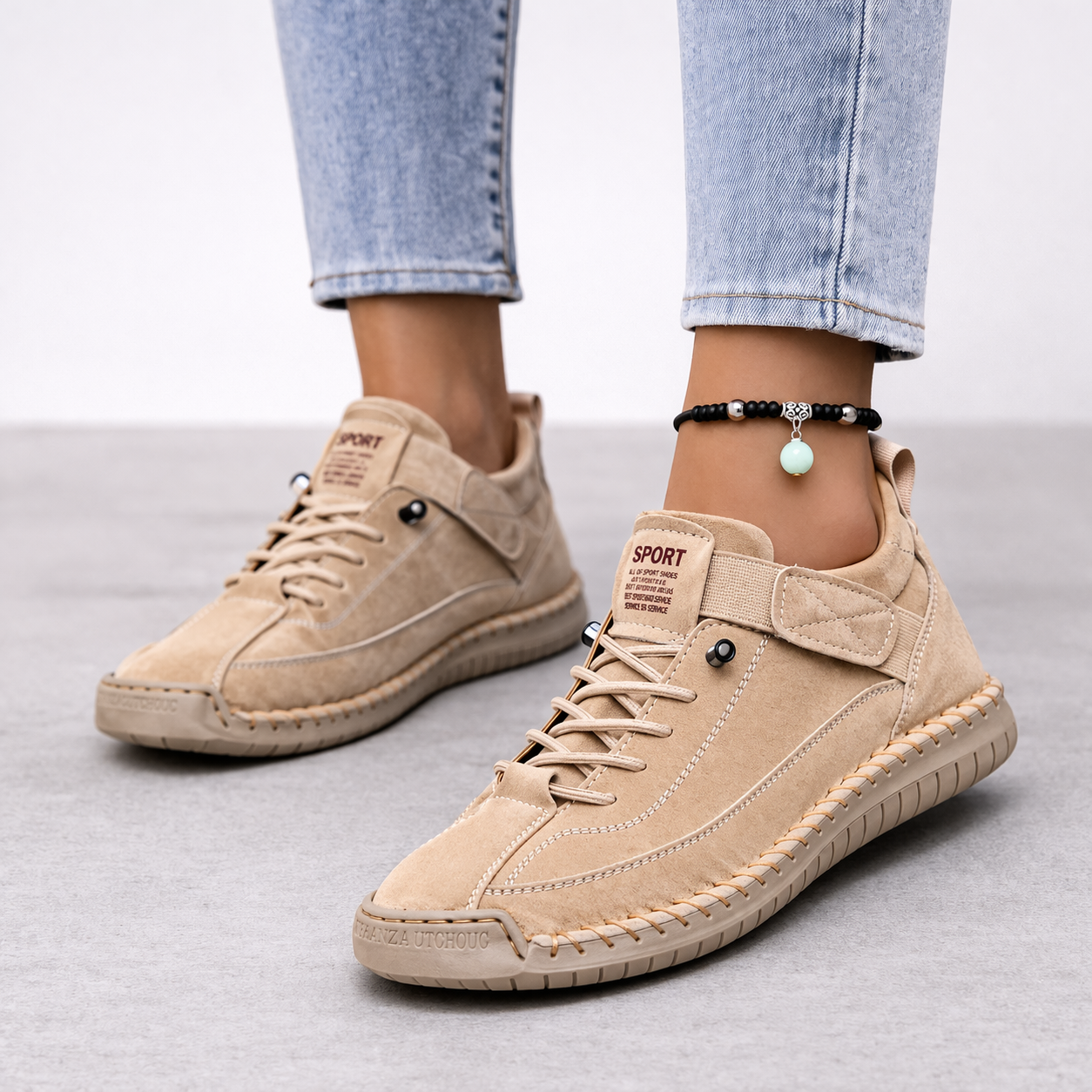 Baskets confort femme
