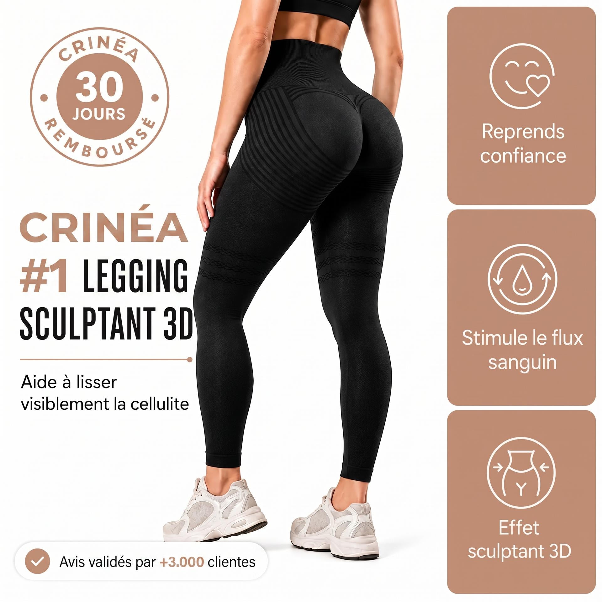 Leggings 3D - Crinéa