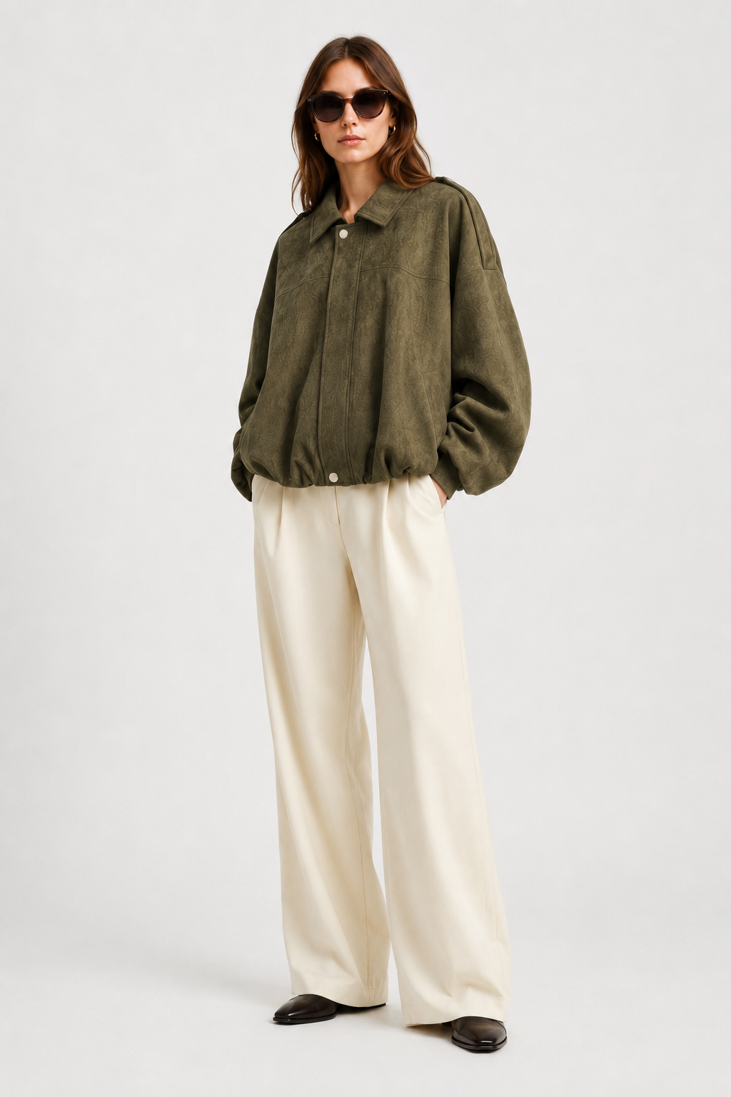 Veste femme coupe ample