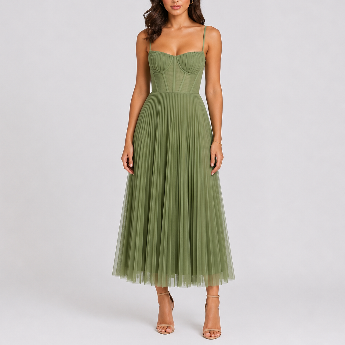 Robe longue femme mariage élégant