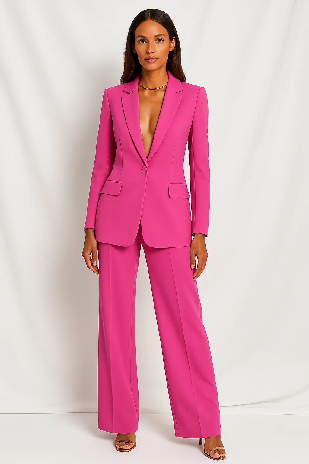 Ensemble blazer et pantalon pour femme tendance moderne