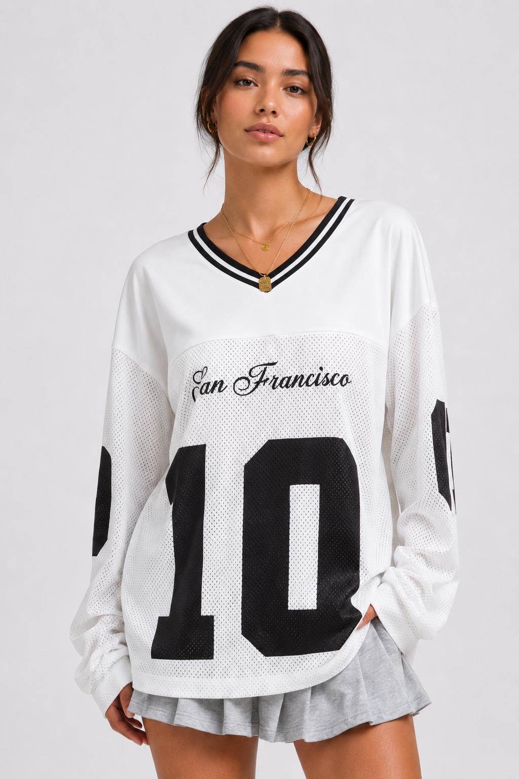 Top femme coupe ample