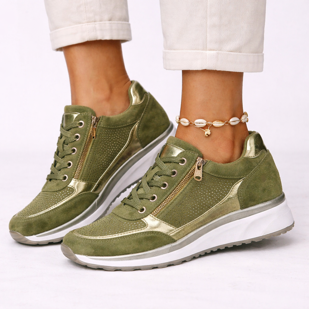 Baskets confort femme