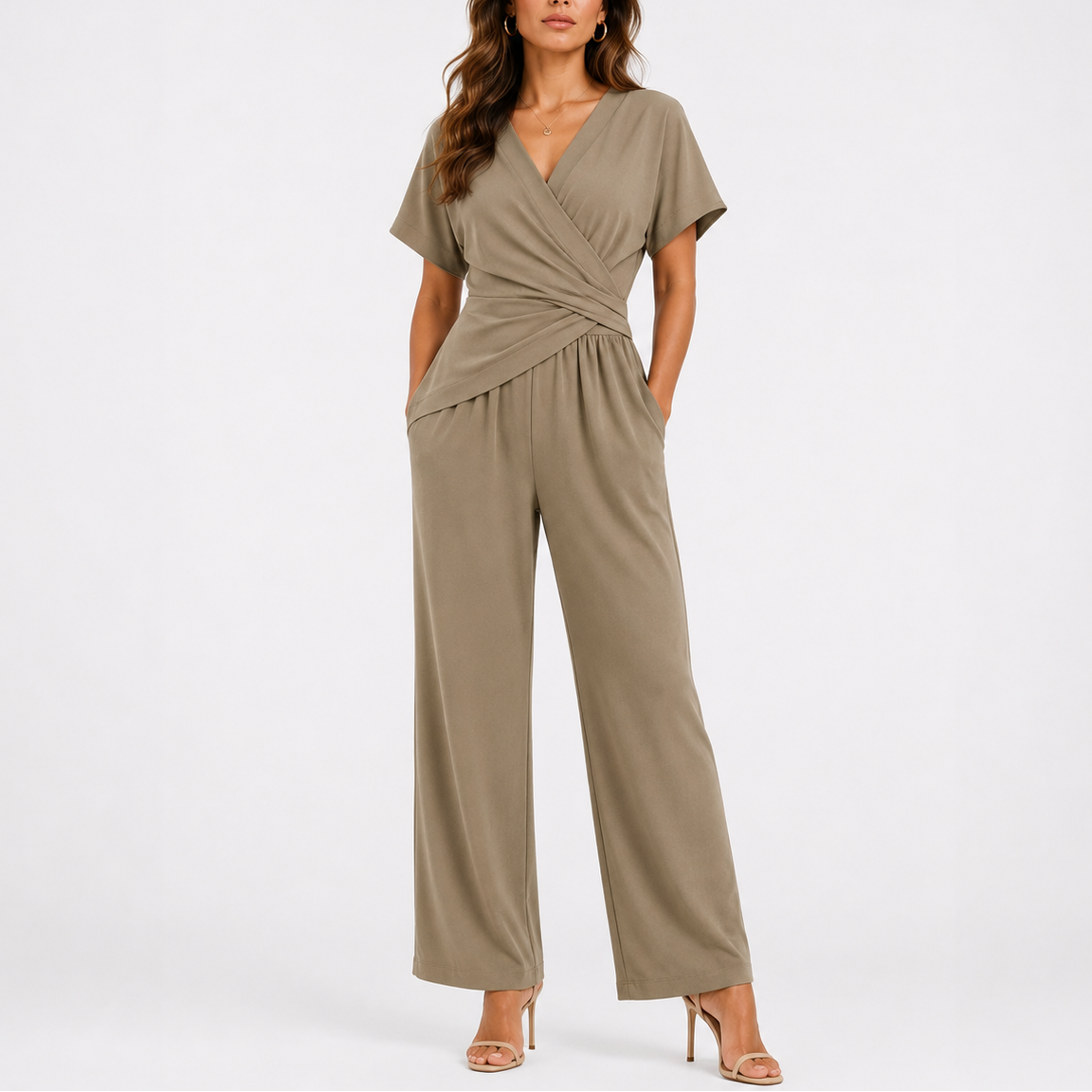 Combinaison femme portefeuille élégant