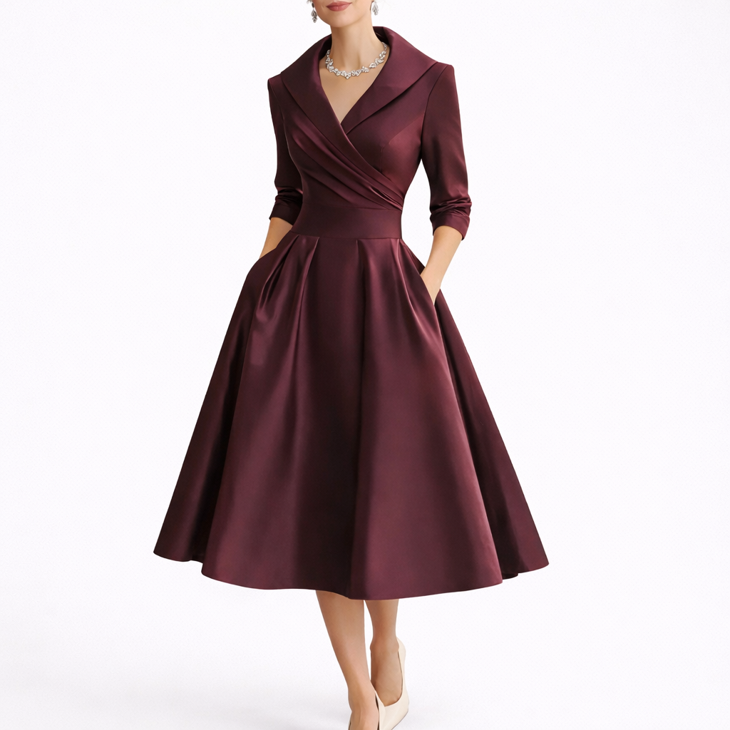 Robe midi femme élégant