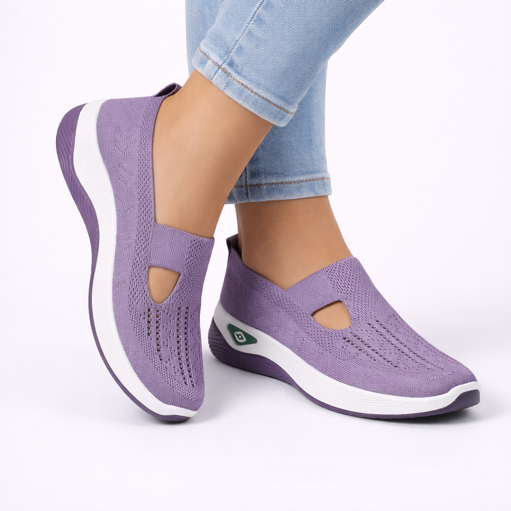 Chaussures confort femme à enfiler