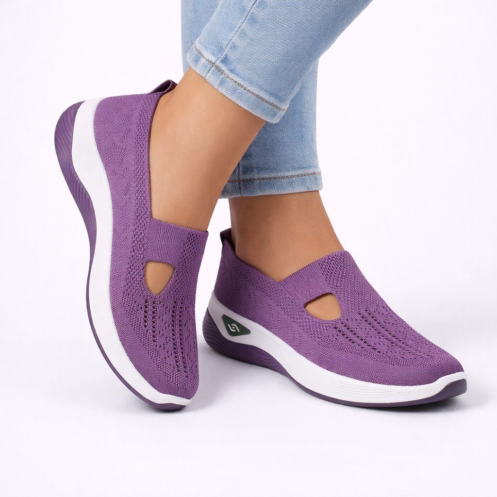 Chaussures confort femme à enfiler