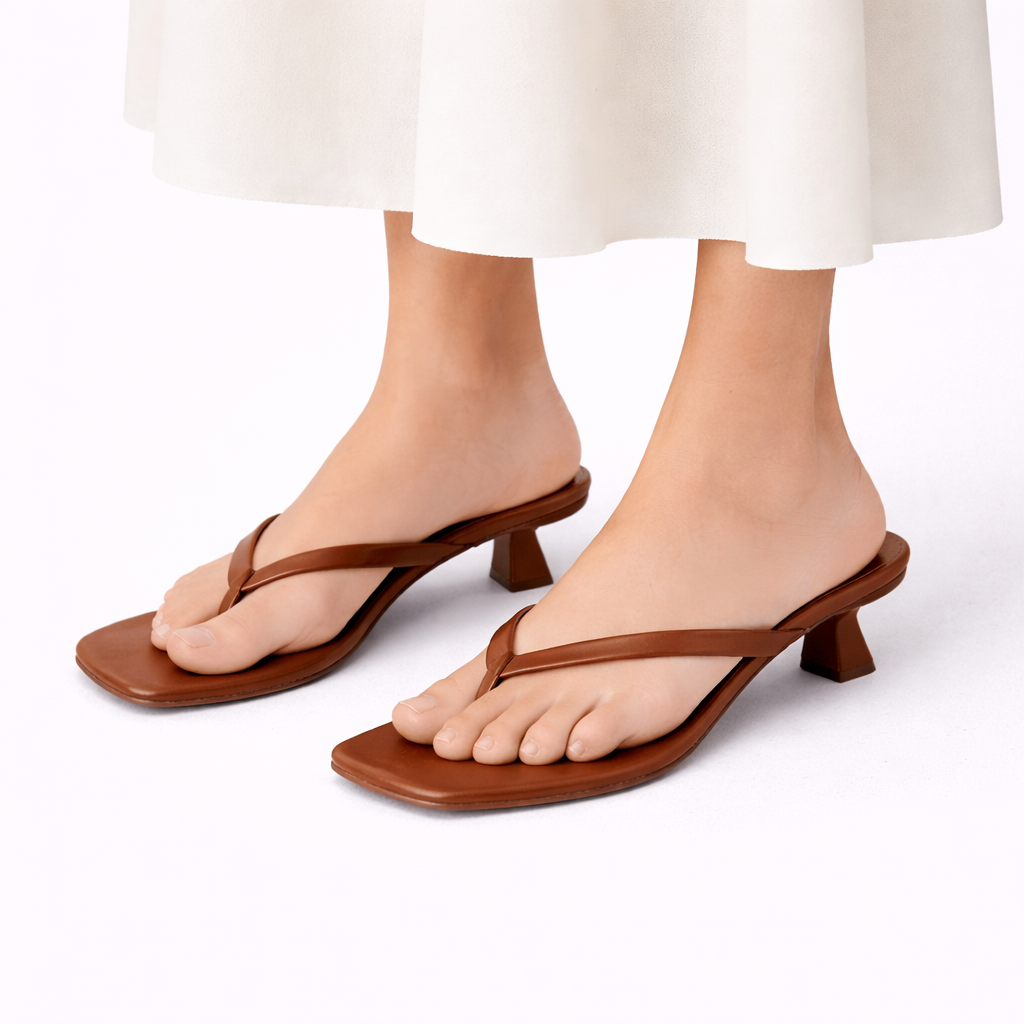 Mules d’été à talons femme